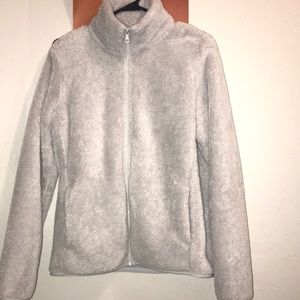 Uniqlo fuzzy jacket